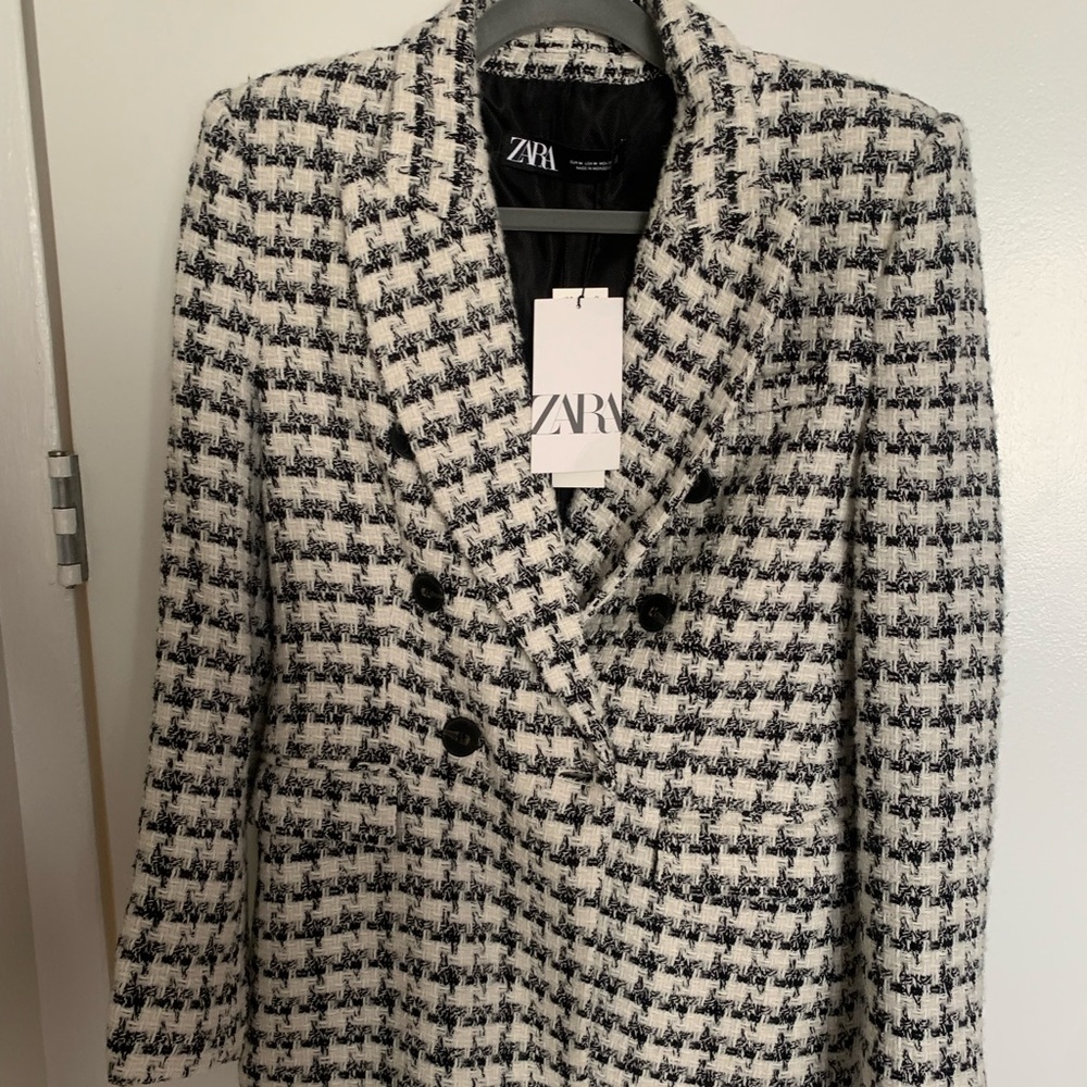 Zara Blazer with Shoulder Pads